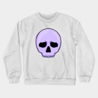 Purple Skull Crewneck Sweatshirt